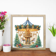Load image into Gallery viewer, Diamond Painting - Partial Special Shaped - Carousel (30*30CM)
