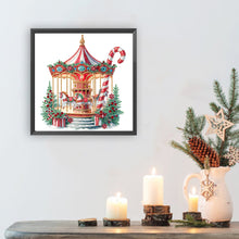 Load image into Gallery viewer, Diamond Painting - Partial Special Shaped - Candy Carousel (30*30CM)
