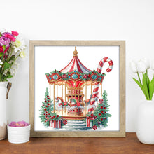 Load image into Gallery viewer, Diamond Painting - Partial Special Shaped - Candy Carousel (30*30CM)

