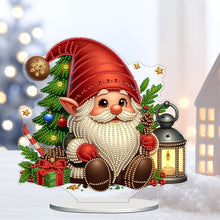 Load image into Gallery viewer, 2D Flat Christmas DIY Diamond Painting Tabletop Ornament Kit for Home Decoration
