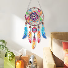 Load image into Gallery viewer, Dream Catcher 2D Flat DIY Special Shape Hanging Diamond Art Kits
