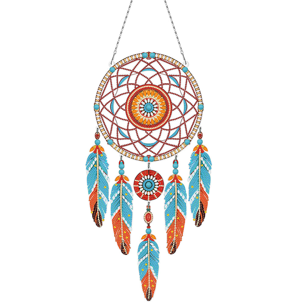 Dream Catcher 2D Flat DIY Special Shape Hanging Diamond Art Kits