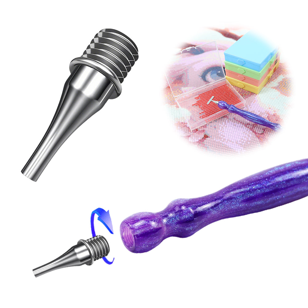 Stainless Steel Diamond Painting Pen Tip Diamond Art Pen Tip for DIY Crafts (1)