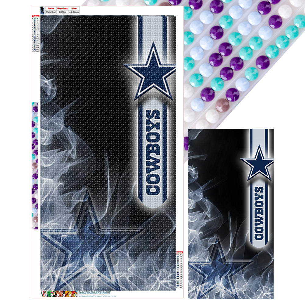 Diamond Painting - Full Round - Dallas Cowboys (40*80CM)