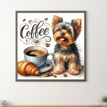 Load image into Gallery viewer, Diamond Painting - Full Round - Coffee Kitten (30*30CM)
