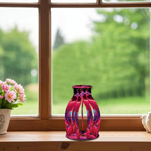 Load image into Gallery viewer, Peacock Diamond Painting Flower Vase Desktop Diamond Art Kits for Home Decor
