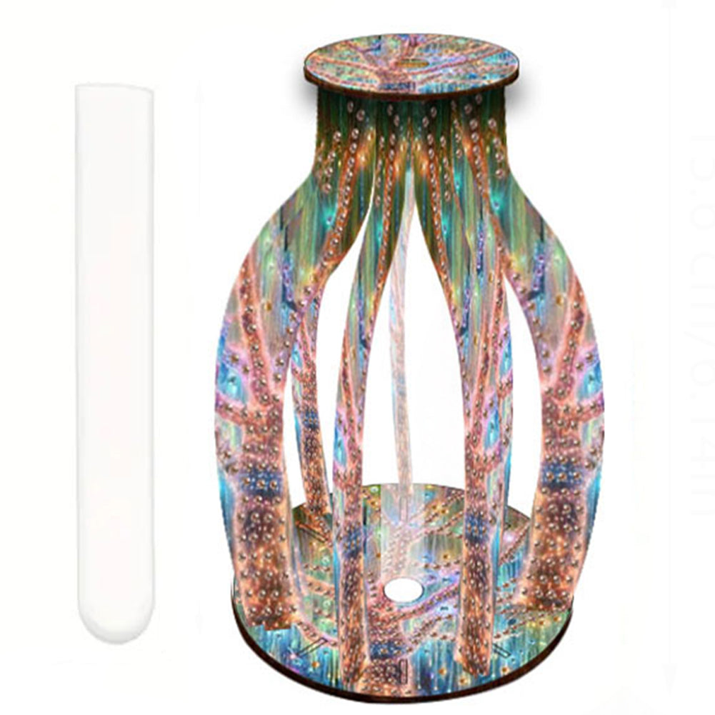 Tree Diamond Painting Flower Vase Desktop Diamond Art Kits for Home Decor