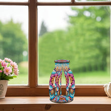 Load image into Gallery viewer, Flower Pattern Diamond Painting Flower Vase Desktop Diamond Art Kits for Home
