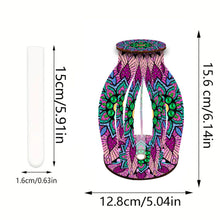 Load image into Gallery viewer, Flower Pattern Diamond Painting Flower Vase Desktop Diamond Art Kits for Home
