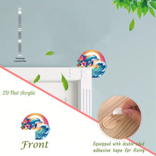 Load image into Gallery viewer, Wave Dolphin 2D Flat Diamond Painting Door Corner Sign DIY Door Frame Decor
