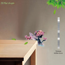 Load image into Gallery viewer, Flower Girl 2D Flat Diamond Painting Door Corner Sign DIY Door Frame Decor
