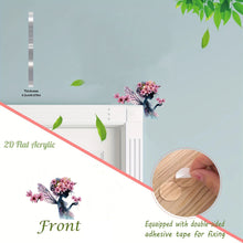 Load image into Gallery viewer, Flower Girl 2D Flat Diamond Painting Door Corner Sign DIY Door Frame Decor
