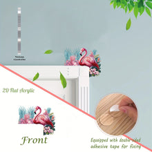 Load image into Gallery viewer, Flamingo 2D Flat Diamond Painting Door Corner Sign DIY Door Frame Decoration
