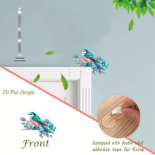 Load image into Gallery viewer, Blue Bird 2D Flat Diamond Painting Door Corner Sign DIY Door Frame Decoration
