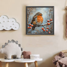 Load image into Gallery viewer, Diamond Painting - Full Round - Robin (30*30CM)

