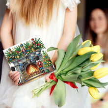 Load image into Gallery viewer, 6PCS DIY Diamond Art Greeting Cards Xmas Designs for Celebrations Gift (h036)
