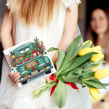 Load image into Gallery viewer, 6PCS DIY Diamond Art Greeting Cards Xmas Designs for Celebrations Gift (h037)
