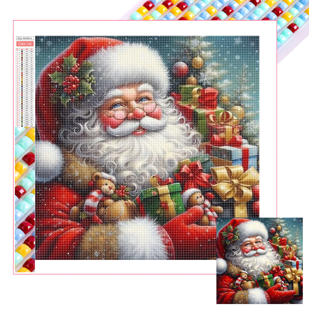 Diamond Painting - Full Square - Santa Claus (30*30CM)
