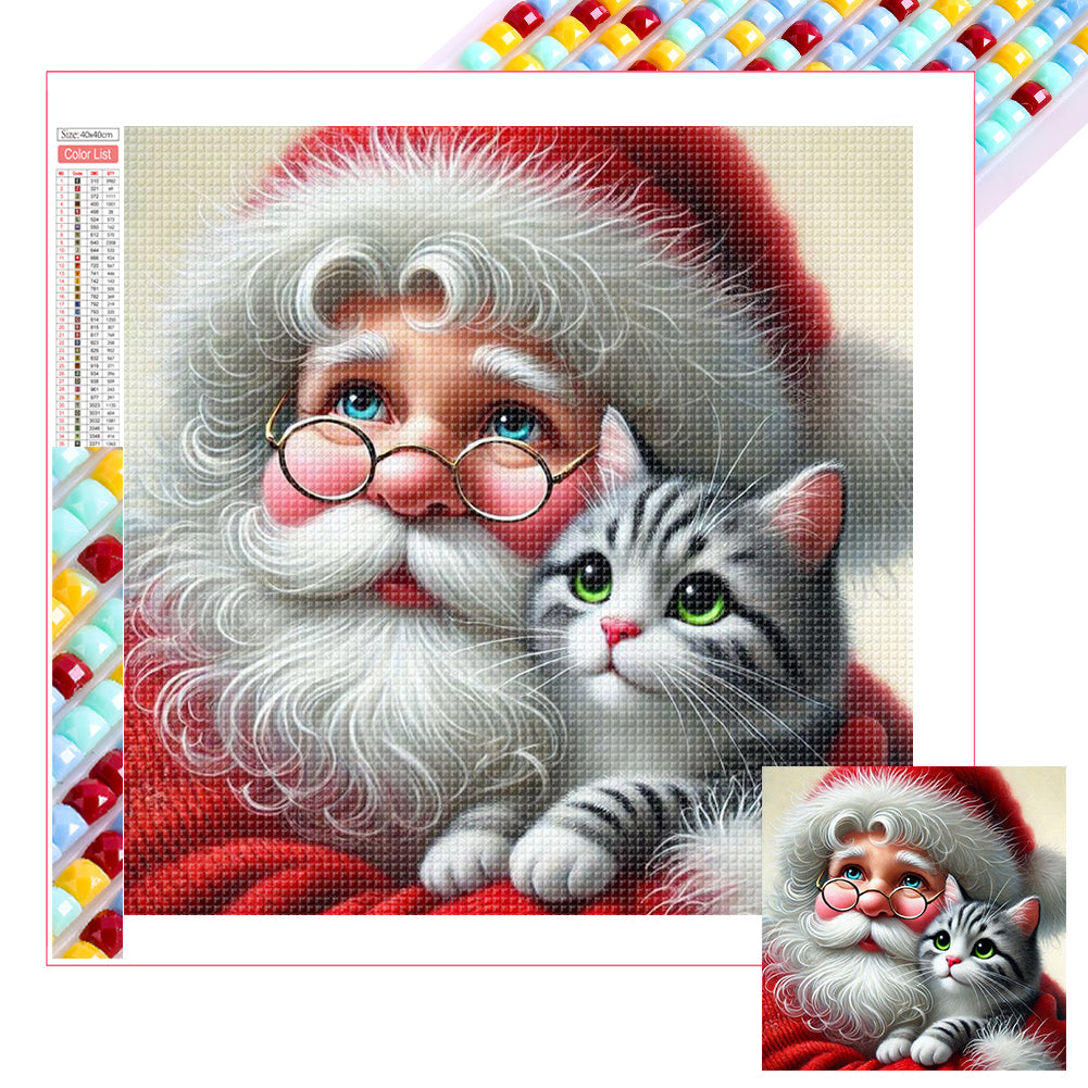 Diamond Painting - Full Square - Santa Claus (30*30CM)