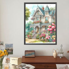 Load image into Gallery viewer, Diamond Painting - Full Round - Castle House (40*50CM)

