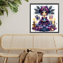 Load image into Gallery viewer, Diamond Painting - Full Square - Fortune-Telling Girl (30*30CM)
