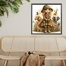 Load image into Gallery viewer, Diamond Painting - Full Square - Wild Girl (30*30CM)
