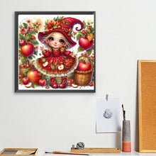 Load image into Gallery viewer, Diamond Painting - Full Square - Apple Girl (30*30CM)
