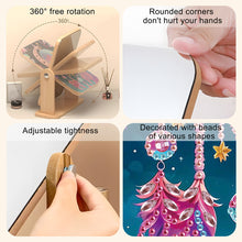 Load image into Gallery viewer, DIY Dream Catcher Diamond Painting Kit Rotatable Mirror Diamond Art Jewelry Box
