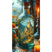 Load image into Gallery viewer, Diamond Painting - Full Square - Castle In A Bottle (40*75CM)
