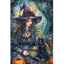 Load image into Gallery viewer, Diamond Painting - Full Square - Witch (40*60CM)

