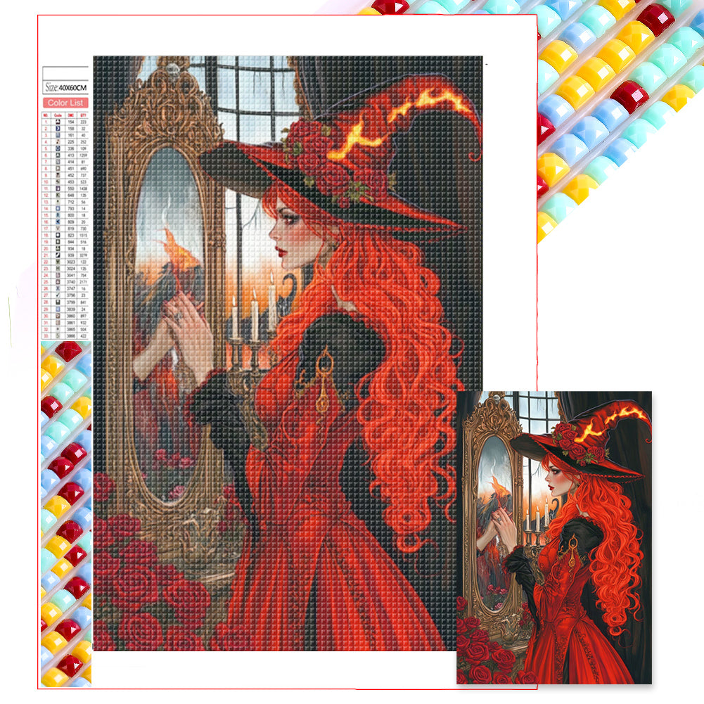 Diamond Painting - Full Square - Witch (40*60CM)