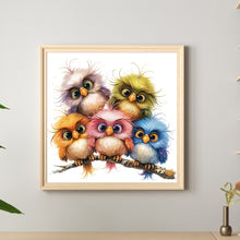 Load image into Gallery viewer, Diamond Painting - Full Round - Owl (30*30CM)
