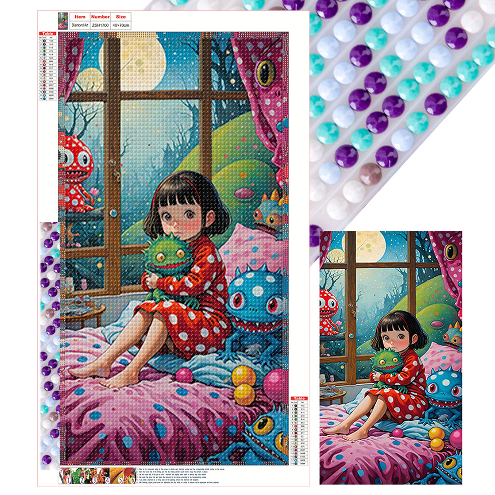 Diamond Painting - Full Round - Freak Girl (40*70CM)