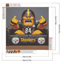 Load image into Gallery viewer, Diamond Painting - Full Round - Steelers (40*40CM)
