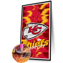 Load image into Gallery viewer, Diamond Painting - Full Round - Kansas City Chiefs (30*55CM)
