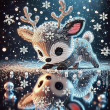 Load image into Gallery viewer, Diamond Painting - Partial Special Shaped - Deer (30*30CM)
