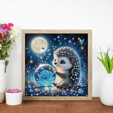 Load image into Gallery viewer, Diamond Painting - Partial Special Shaped - Hedgehog (30*30CM)
