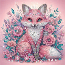 Load image into Gallery viewer, Diamond Painting - Partial Special Shaped - Fox (30*30CM)
