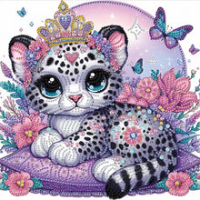 Load image into Gallery viewer, Diamond Painting - Partial Special Shaped - Leopard (30*30CM)
