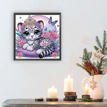 Load image into Gallery viewer, Diamond Painting - Partial Special Shaped - Leopard (30*30CM)
