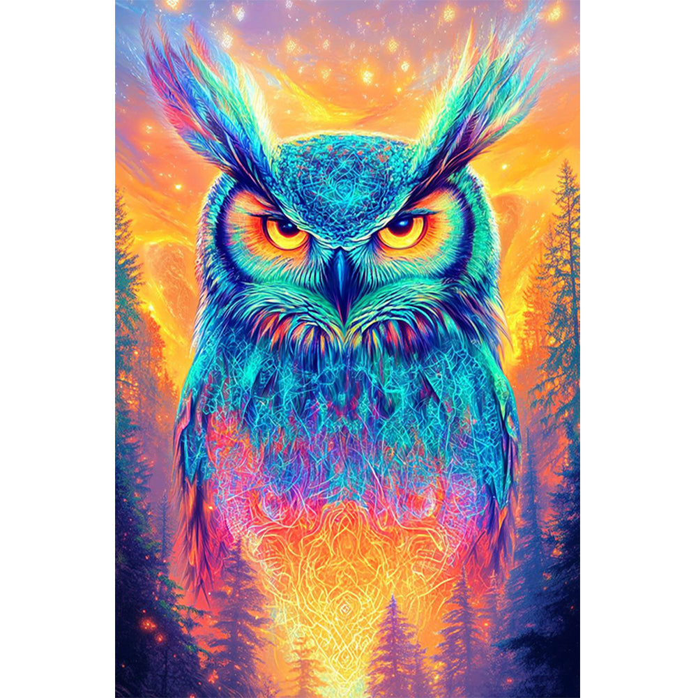 Diamond Painting - Full Round - Dream Owl (40*60CM)