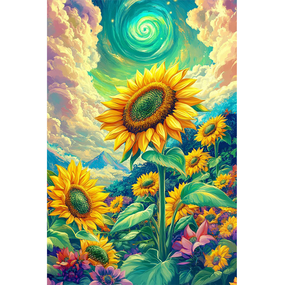 Diamond Painting - Full Round - Dream Sunflower (40*60CM)