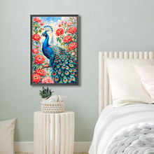 Load image into Gallery viewer, Diamond Painting - Full Round - Dream Peacock (40*60CM)
