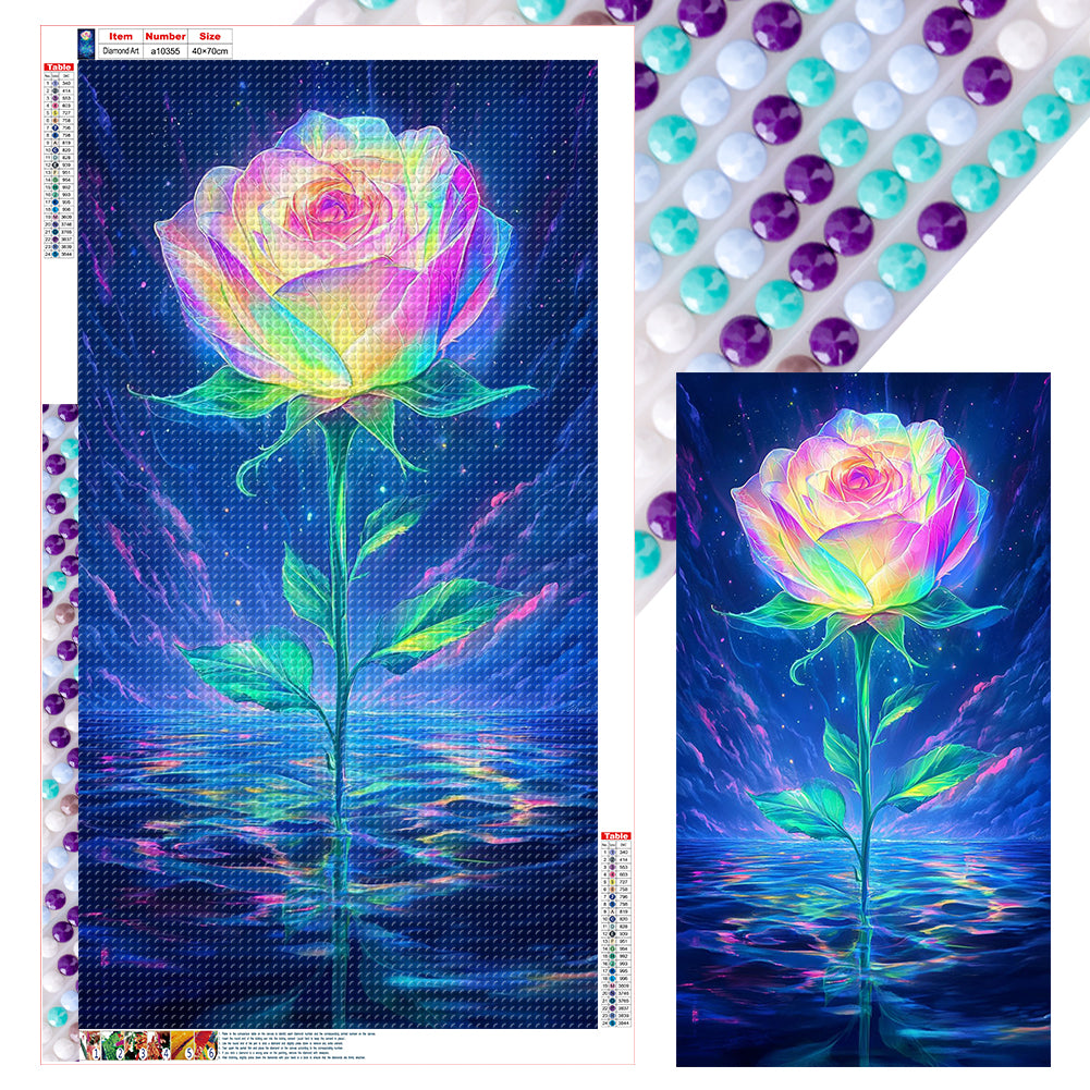Diamond Painting - Full Round - Rose (40*70CM)