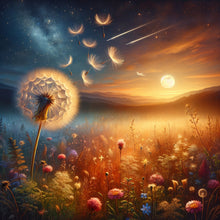 Load image into Gallery viewer, Diamond Painting - Full Round - Dandelion Scenery (40*40CM)
