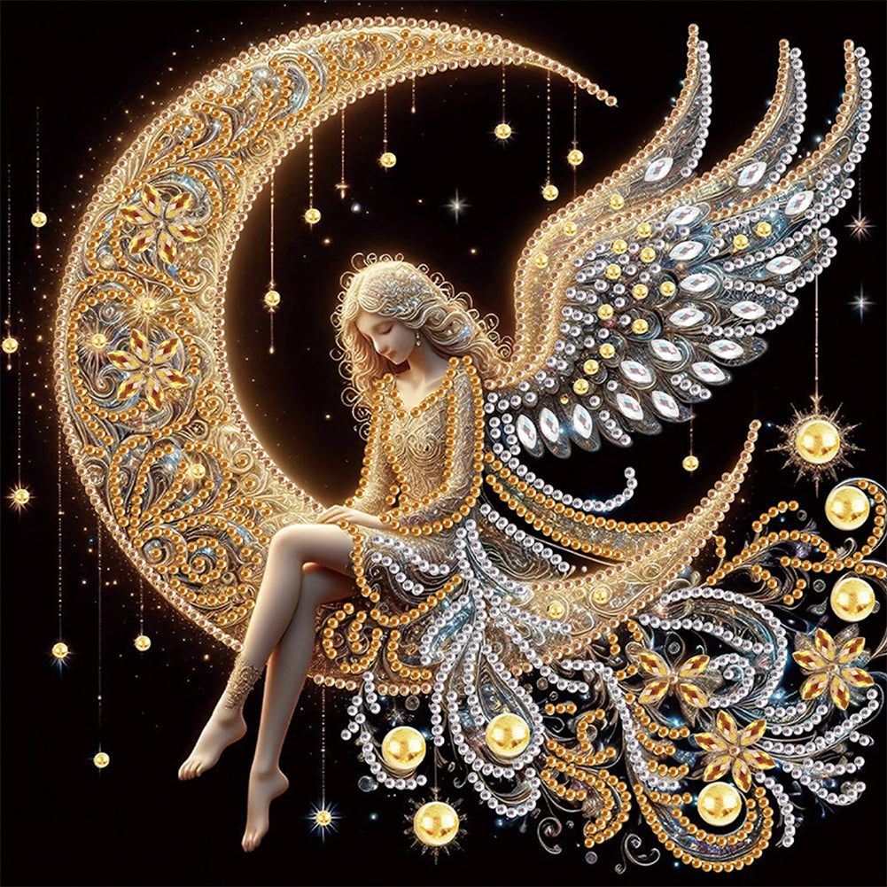 Diamond Painting - Partial Special Shaped - Angel Elf (30*30CM)