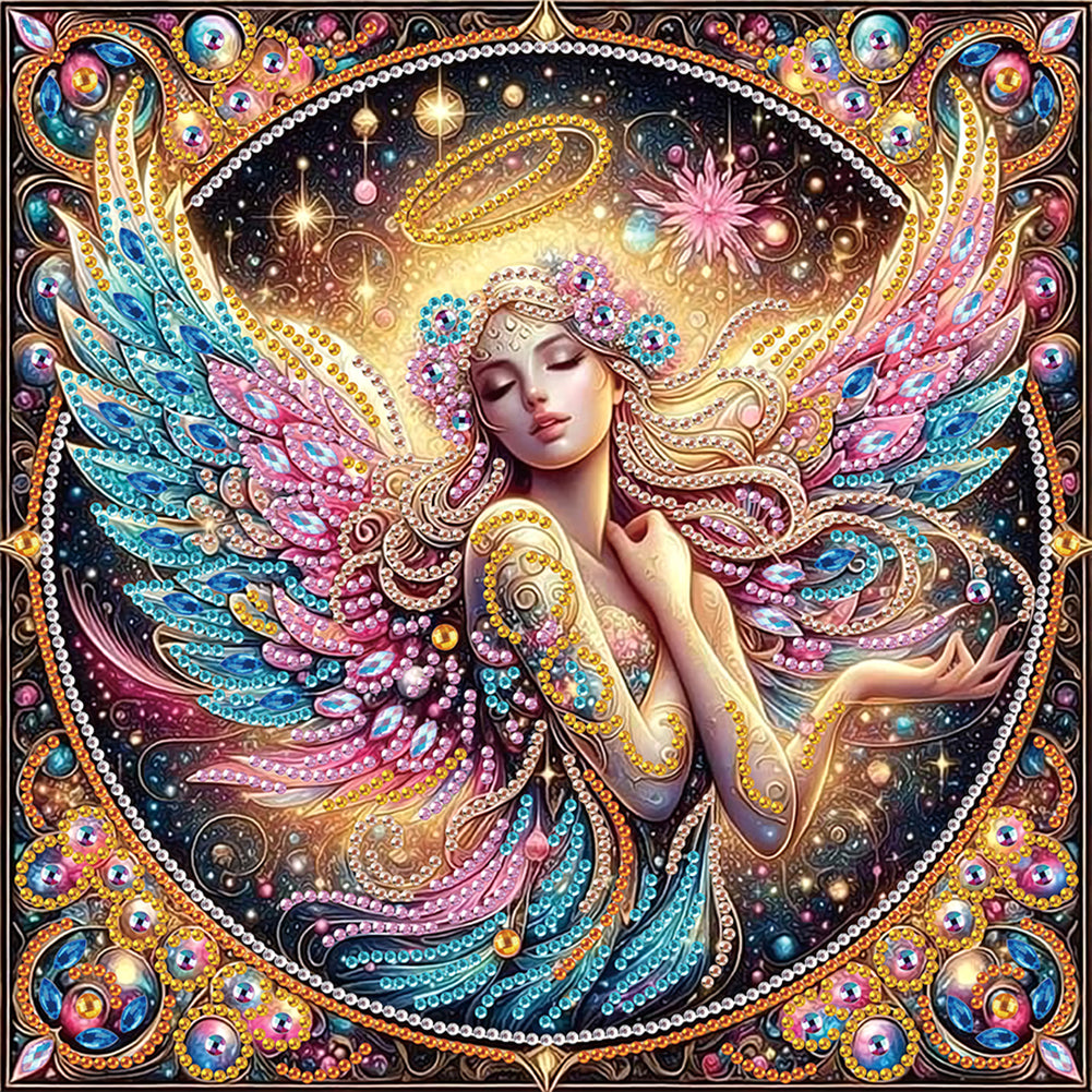 Diamond Painting - Partial Special Shaped - Angel Elf (30*30CM)