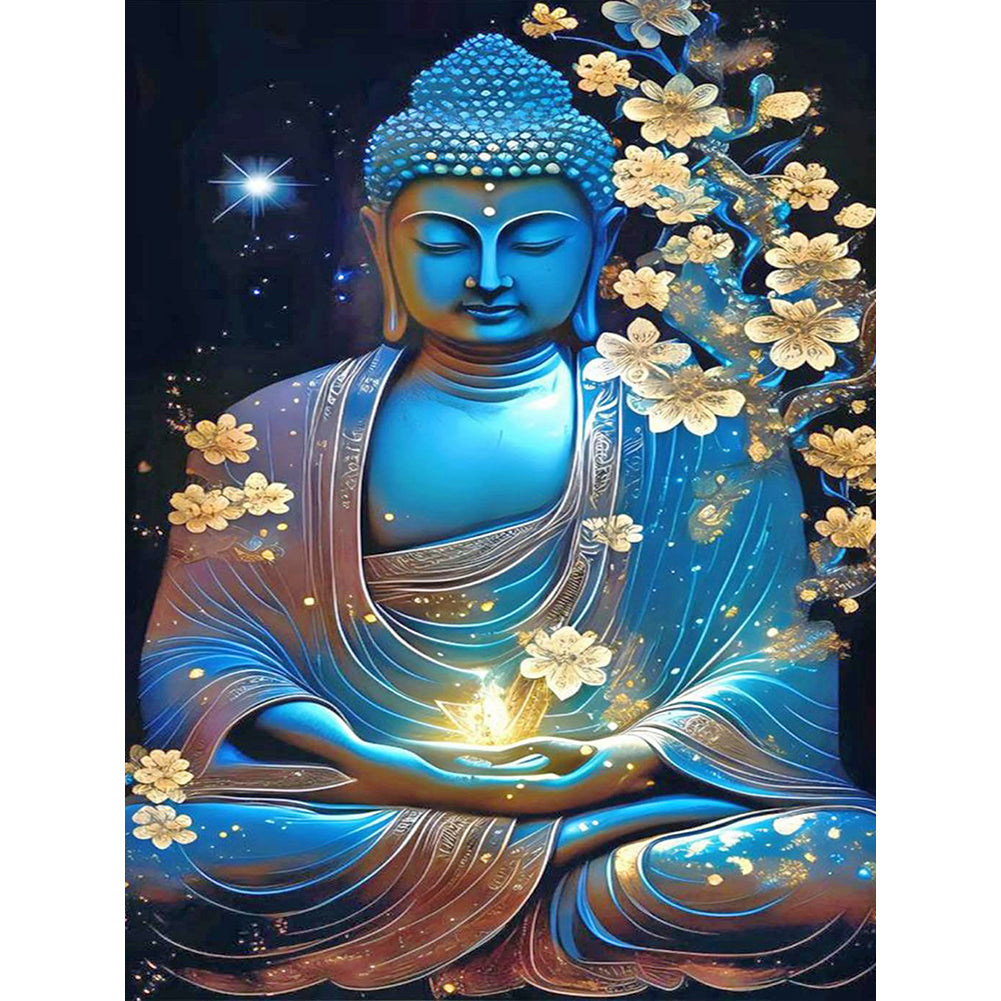 Diamond Painting - Full Round - Buddha Statue (30*40CM)