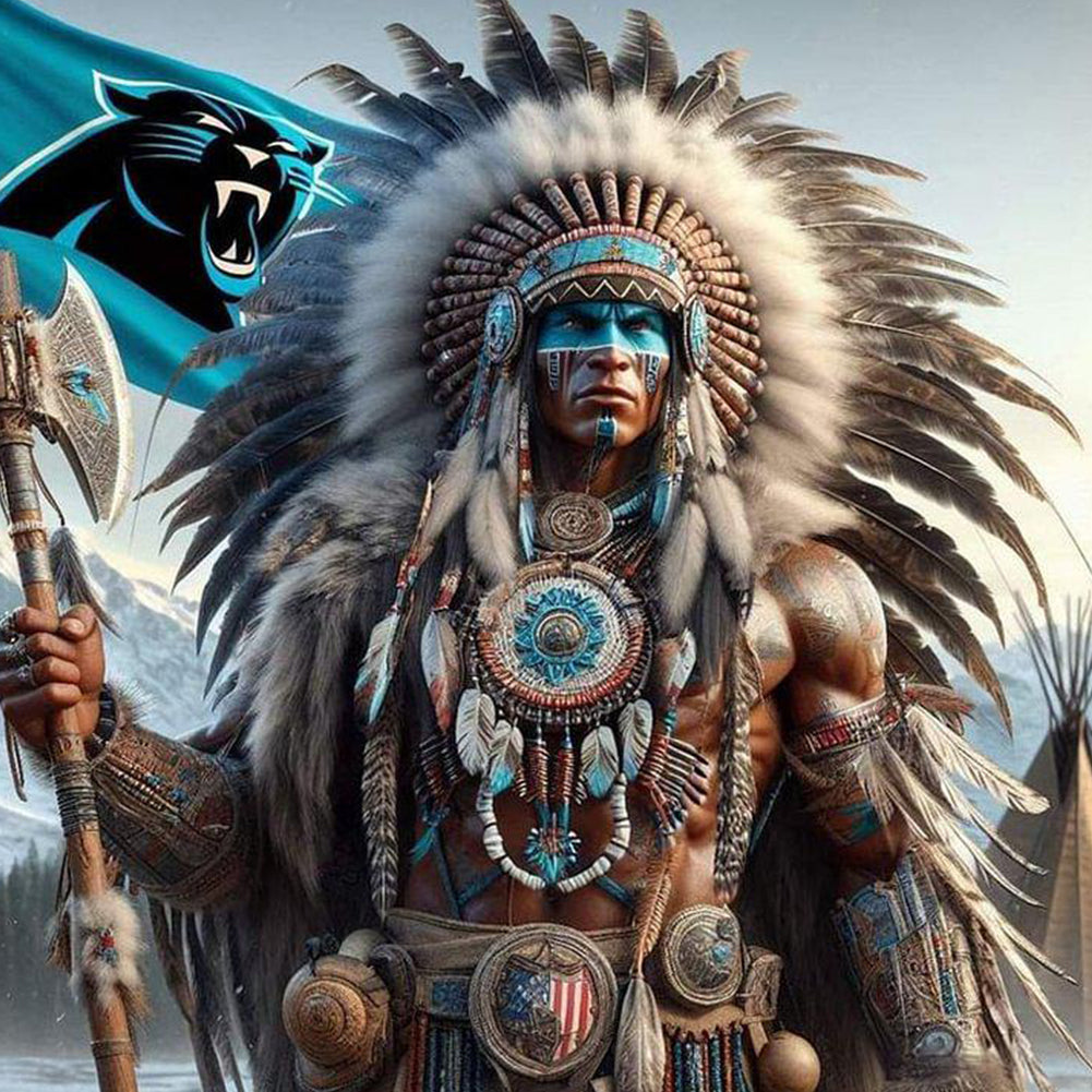 Diamond Painting - Full Round - Indian (40*40CM)