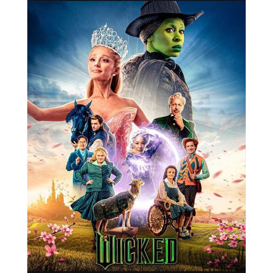 Diamond Painting - Full Round - Wicked Witch (40*50CM)